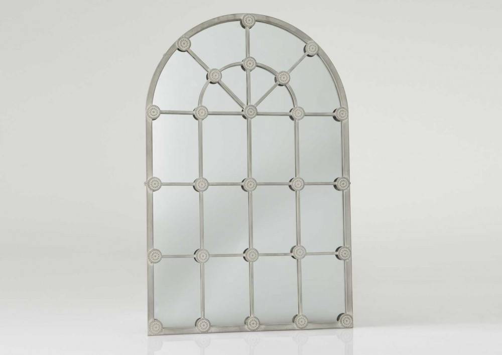 Amadeus - Miroir Grande Demeure gris 100 cm - Image 1