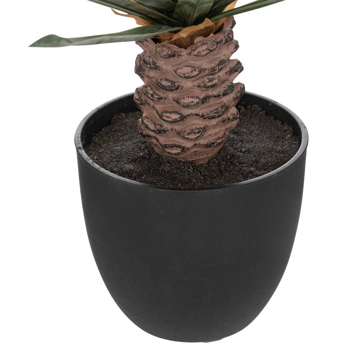 Atmosphera - Palmier artificiel "Rivi" pot ciment H52cm - Atmosphera Créateur d'intérieur - Imagen 3