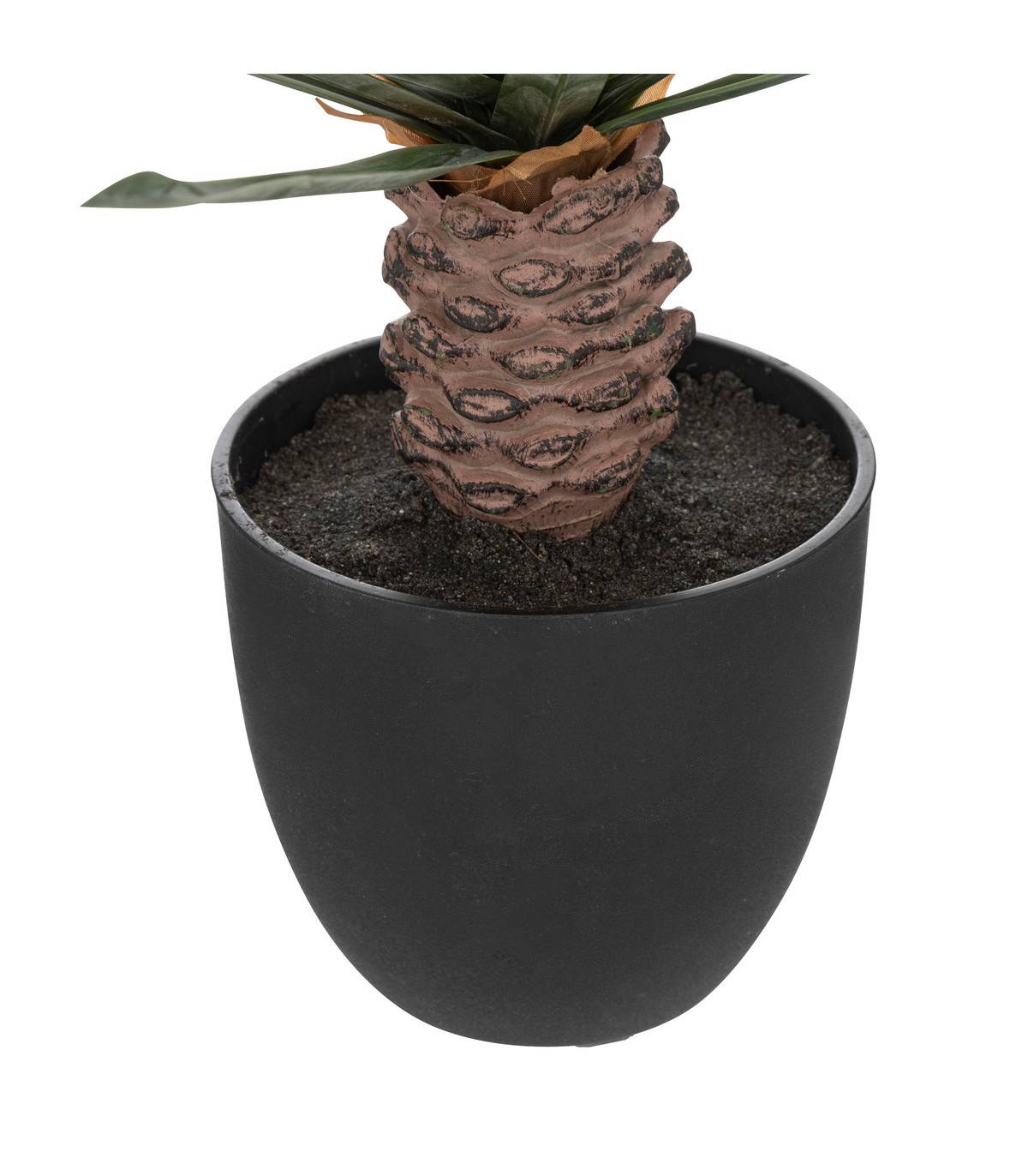 Plante artificielle Palmier  en pot H 52 cm - Imagen 3