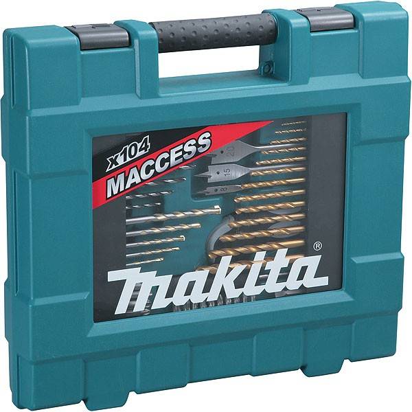 Makita - Coffret ensemble accessoires MAKITA 104 Pièces MACCESS - D-31778 - Imagen 2