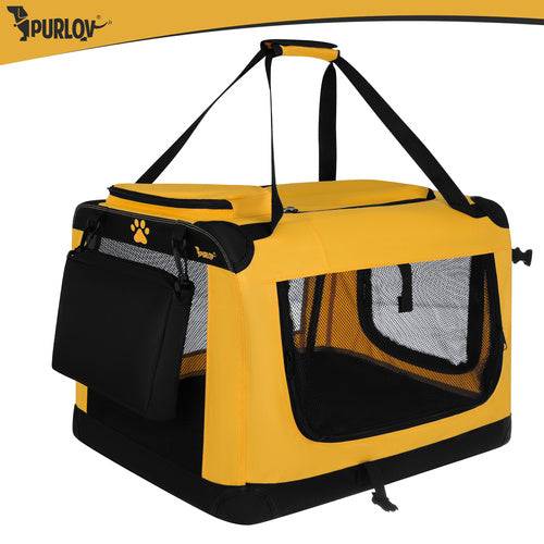 Sac de transport pliable Purlov pour chien et chat, 60 x 42 x 44 cm, supportant jusqu'à 25 kg. - Image 4
