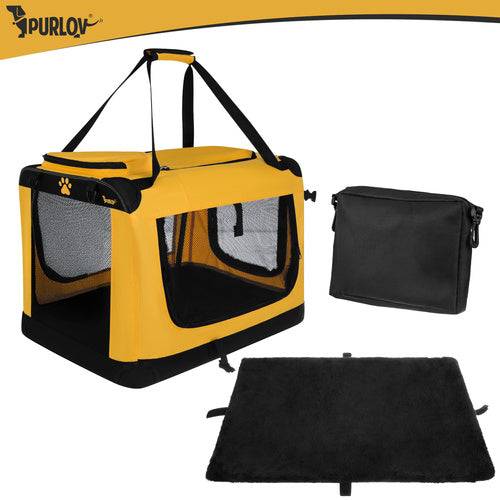 Sac de transport pliable Purlov pour chien et chat, 60 x 42 x 44 cm, supportant jusqu'à 25 kg. - Image 5