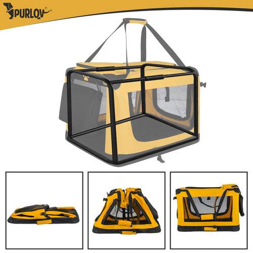 Sac de transport pliable Purlov pour chien et chat, 60 x 42 x 44 cm, supportant jusqu'à 25 kg. - Image 10