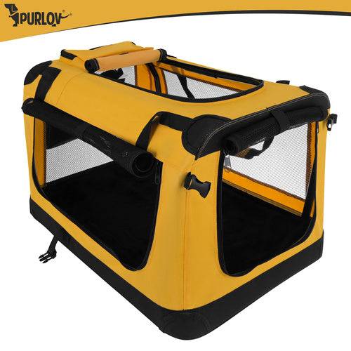Sac de transport pliable Purlov pour chien et chat, 60 x 42 x 44 cm, supportant jusqu'à 25 kg. - Image 8