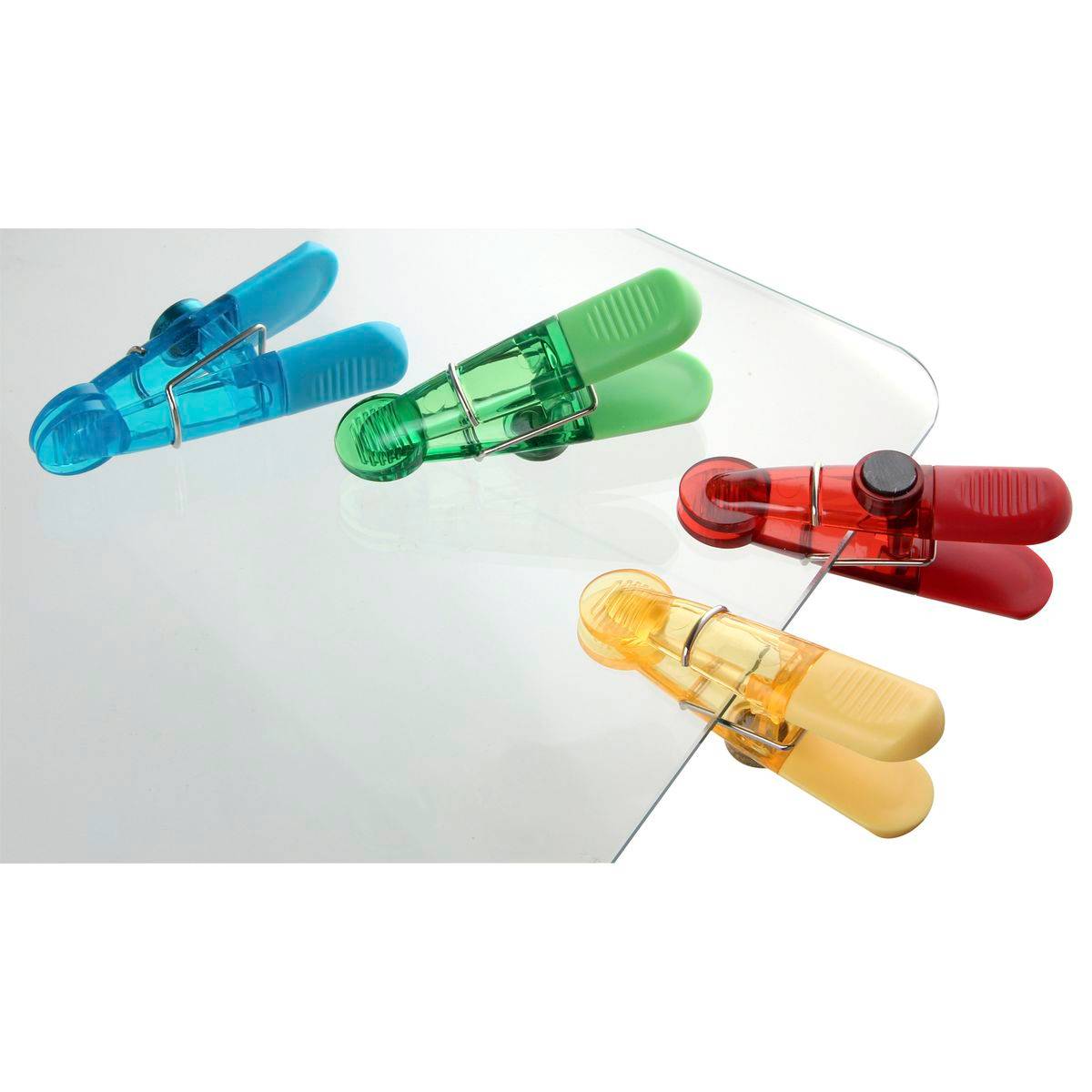 Lot de 4 pinces magnétiques Fackelmann Tecno - Image 1
