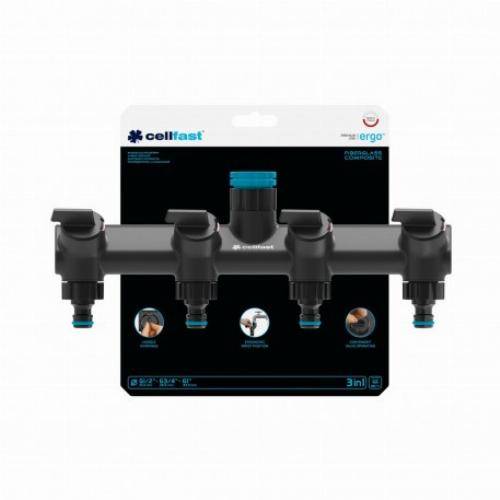 Distributeur 4 sorties avec vannes ERGO - Imagen 1