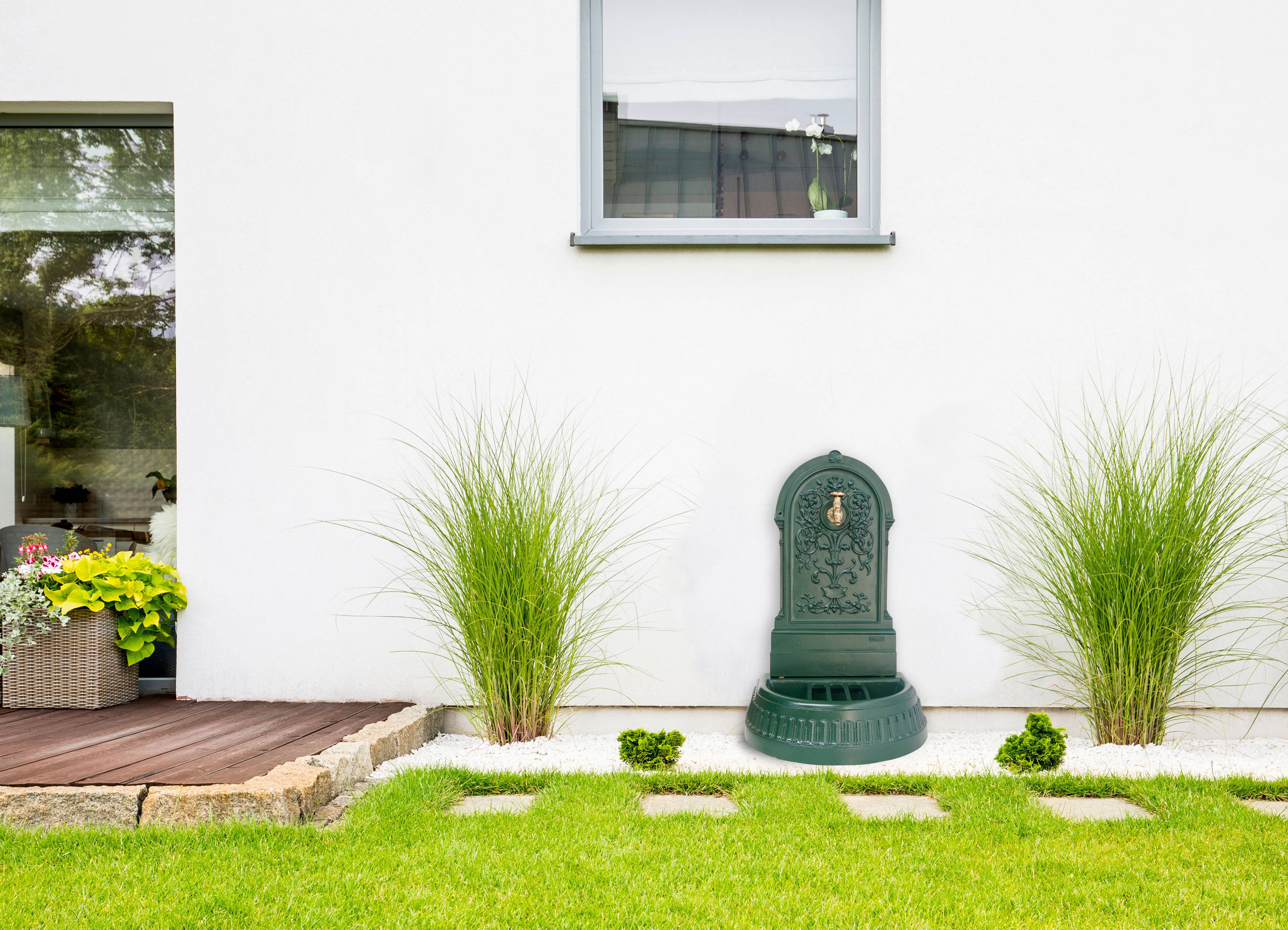 Fontaine floraison vert 6009 avec robinet colvert Dommartin H. 98cm X L. 45cm - Imagen 3