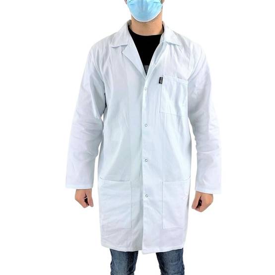 Blouse blanche chimie étudiant et lycéen Pigment LMA Blanc XS - Image 1
