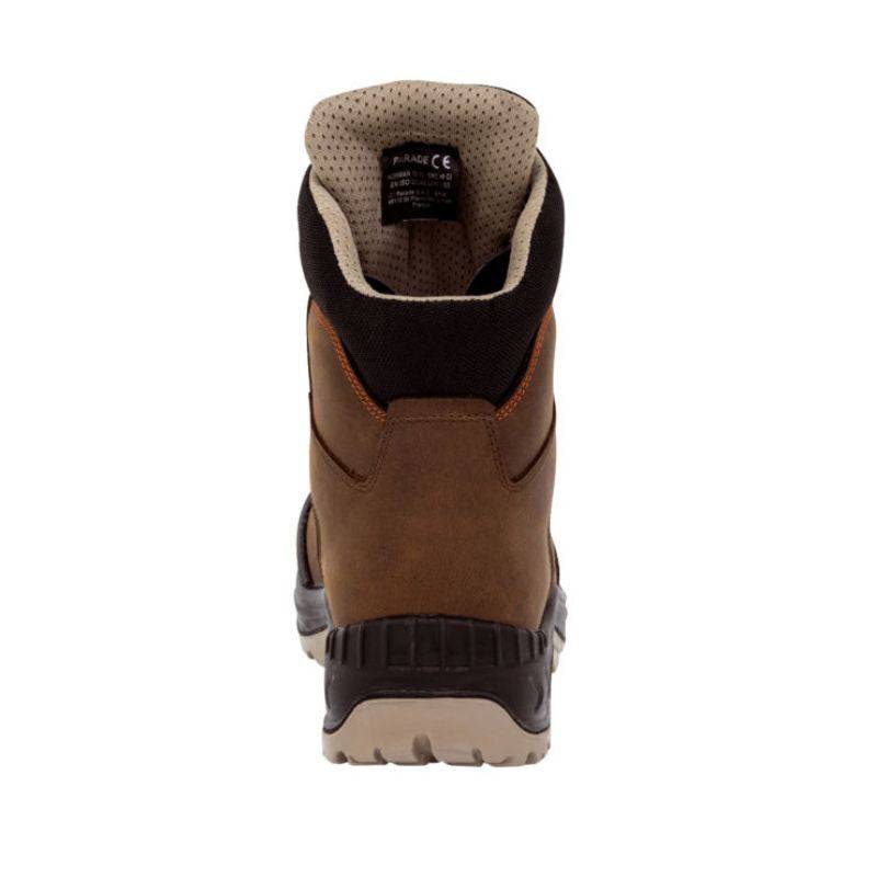 Parade Protection - Chaussures de sécurité hautes NORMAN COGNAC S3 - taille 45 - PARADE PROTECTION - Imagen 4