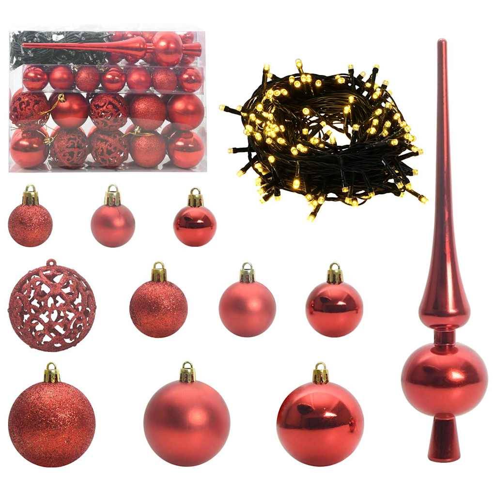 Sapin de Noël | Arbre de Noël Artificiel à Branches Articulées Vert 150 cm Maison Chic - Image 6
