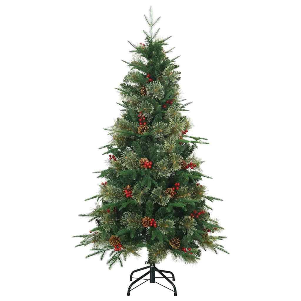 Sapin de Noël | Arbre de Noël Artificiel à Branches Articulées Vert 150 cm Maison Chic - Image 5