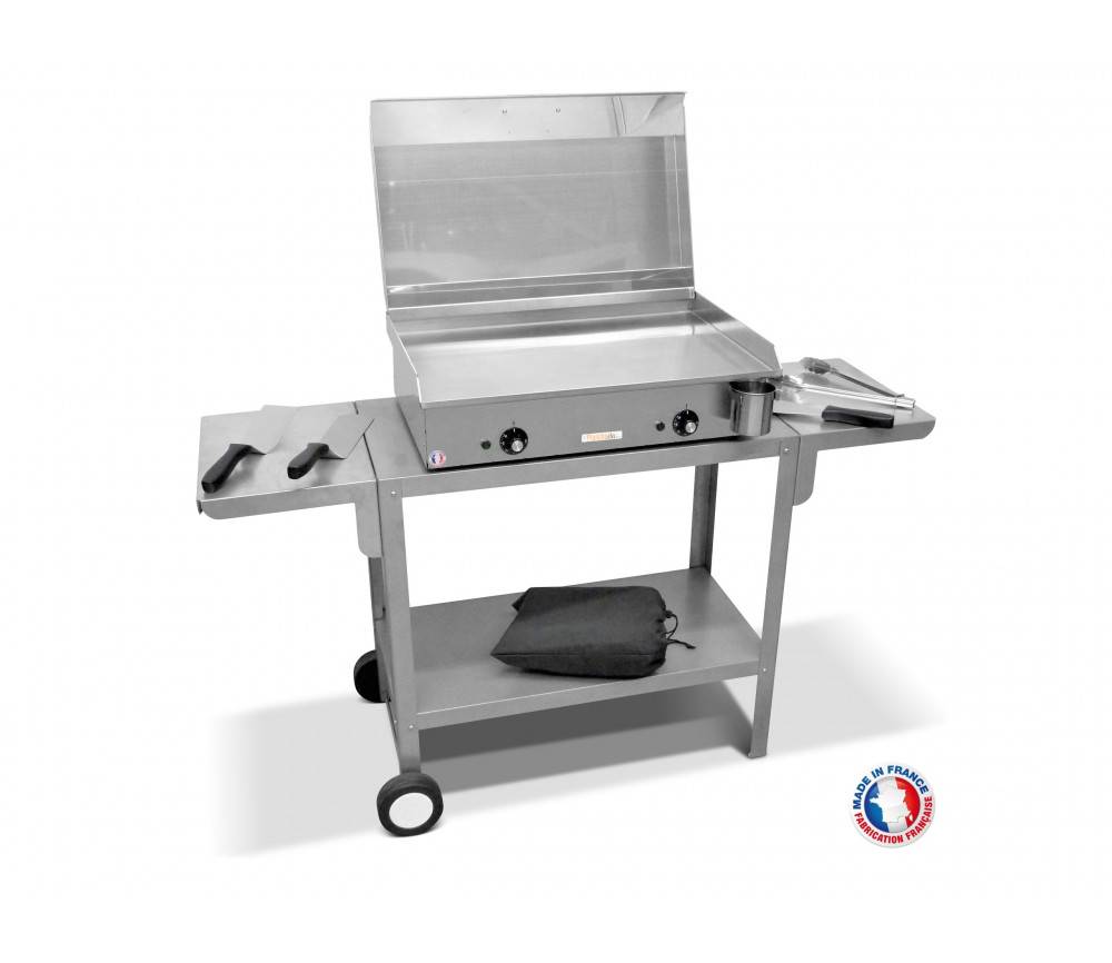 Pack plancha électrique NEO E650 + Chariot + accessoires - PLANCHAELEC - Image 3