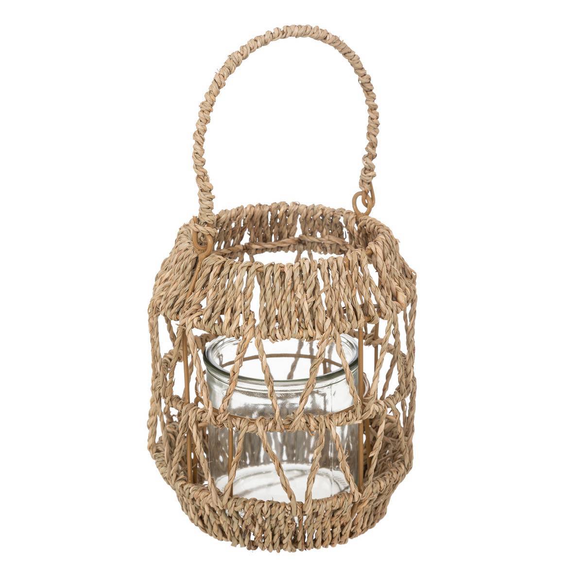 Atmosphera - Lanterne rotin H18cm - Atmosphera Créateur d'intérieur - Imagen 1