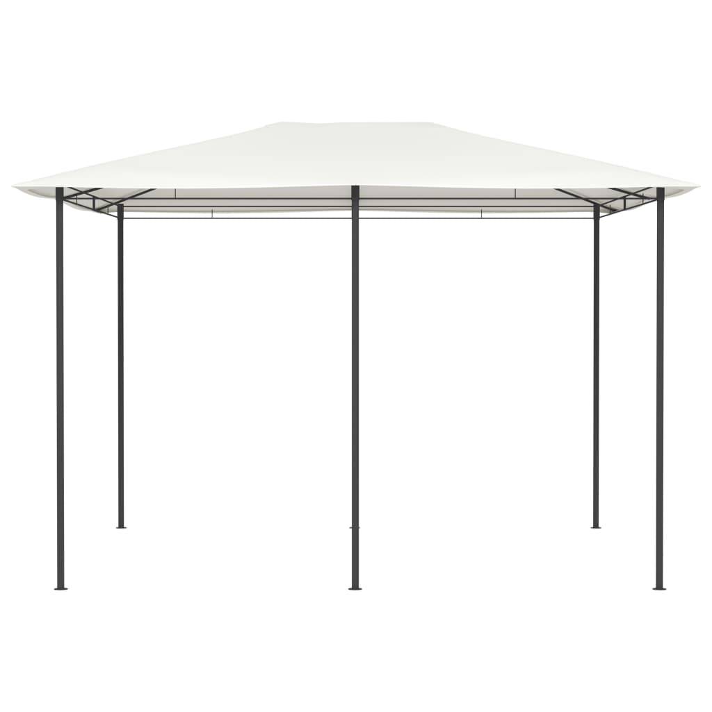 Pergola Jardin - Tonnelle de jardin - Belvédère 3x4x2,6 m Crème 160 g/m² MI34 - Image 1