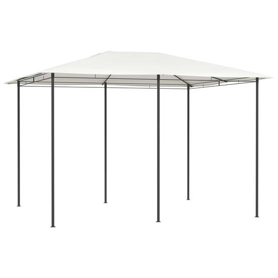 Pergola Jardin - Tonnelle de jardin - Belvédère 3x4x2,6 m Crème 160 g/m² MI34 - Image 2