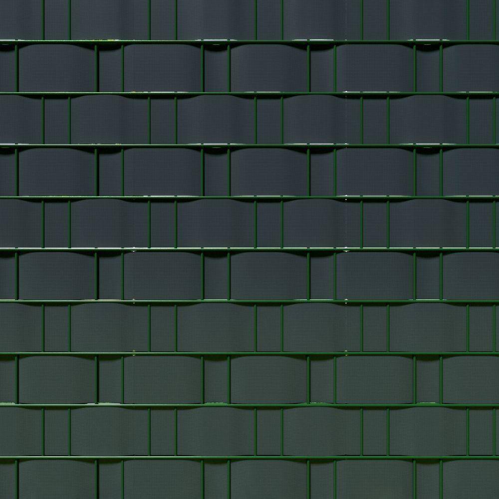 Helloshop26 - Brise vue brise vent film anti regards clôture paravent PVC gris anthracite 35 m - Imagen 1