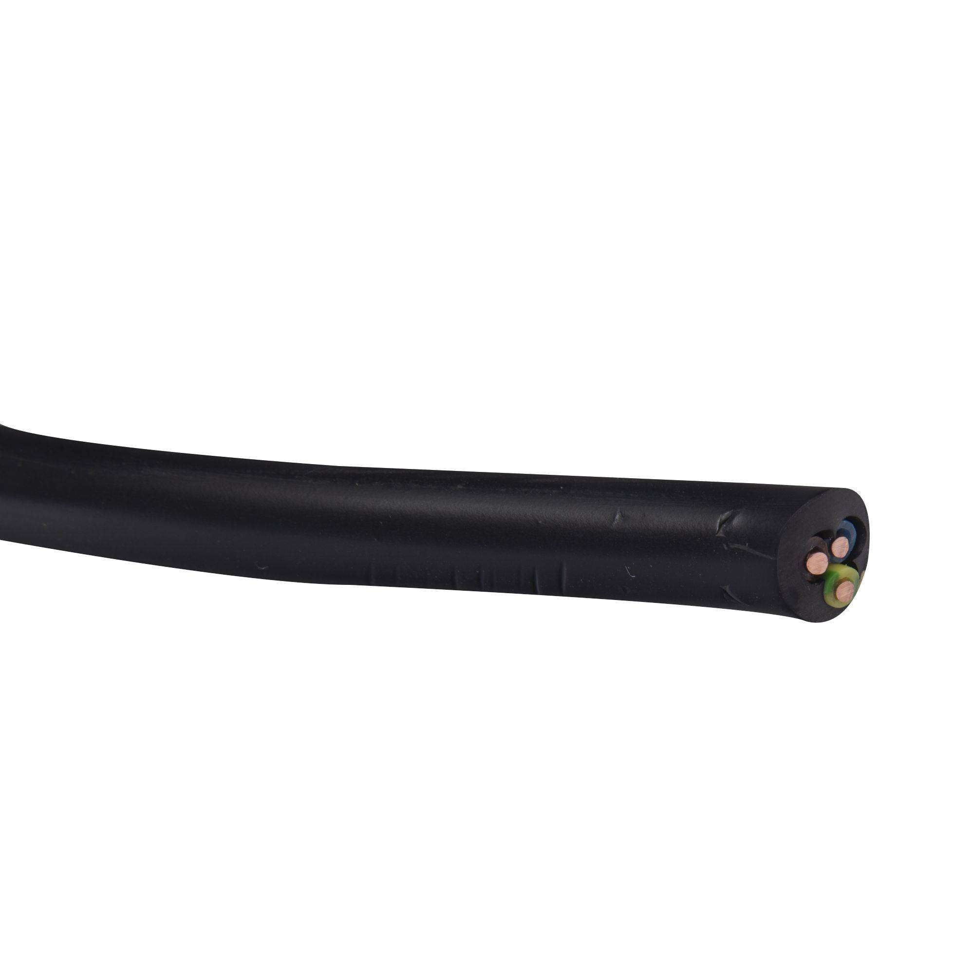 Zenitech - Câble d'alimentation électrique U1000R2V 3G2,5 Noir - 10m - Image 4