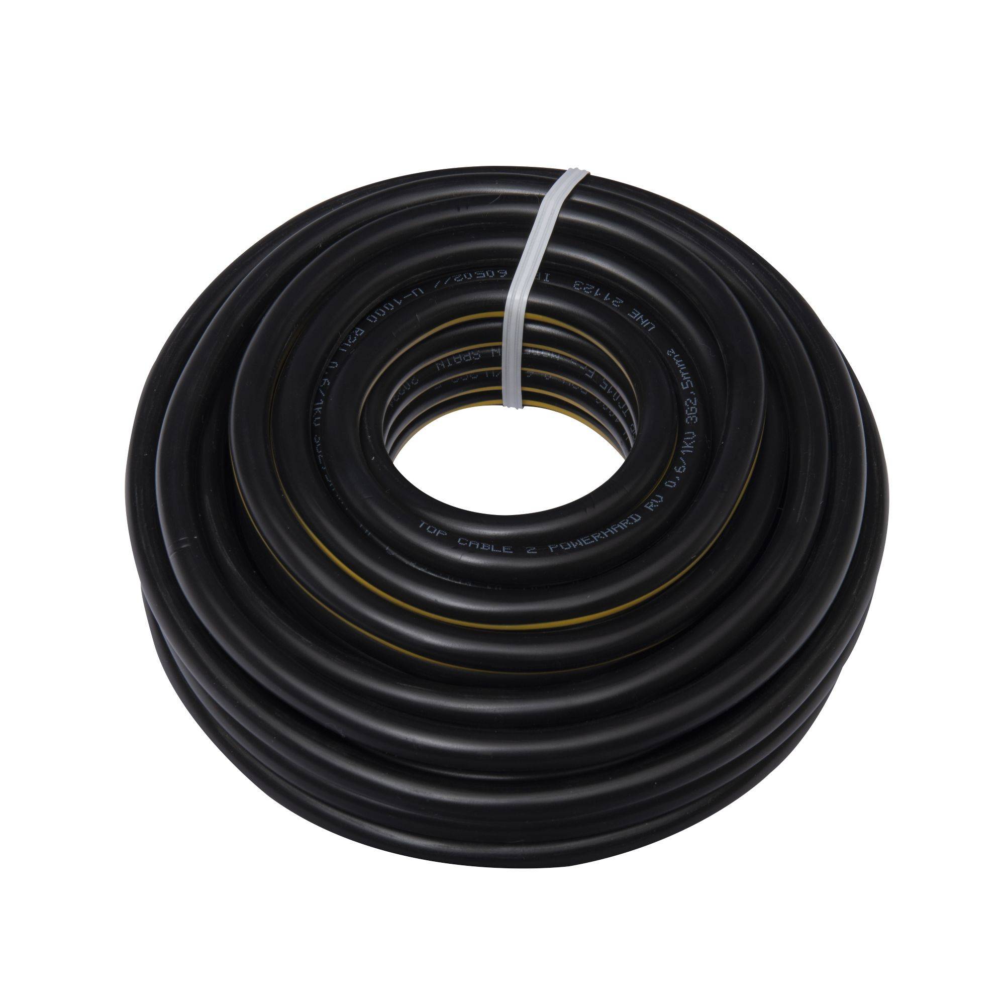 Zenitech - Câble d'alimentation électrique U1000R2V 3G2,5 Noir - 10m - Image 1