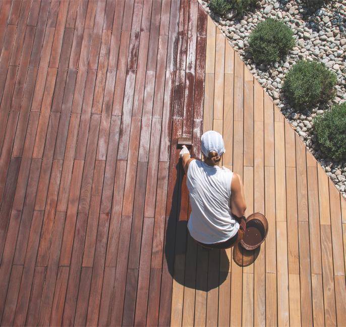 Lasure Ipé et Imperméabilisant Bois Effet IpéWoodGuard Color Saturateur Protecteur Eau Gel Formule Végétale 1L 8m2 - Image 3
