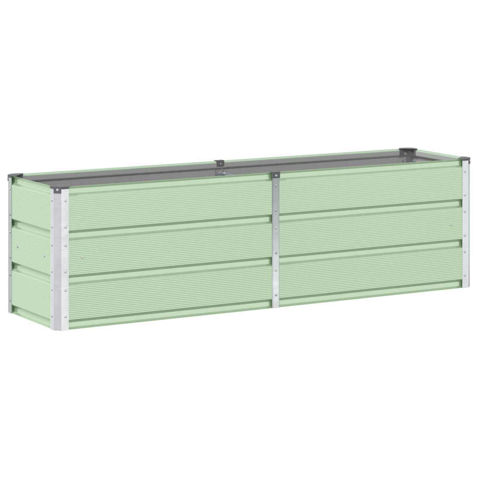 PANGIVO - Jardinière Acier Vert 160 x 40 x 45 cm - PANGIVO - Image 2