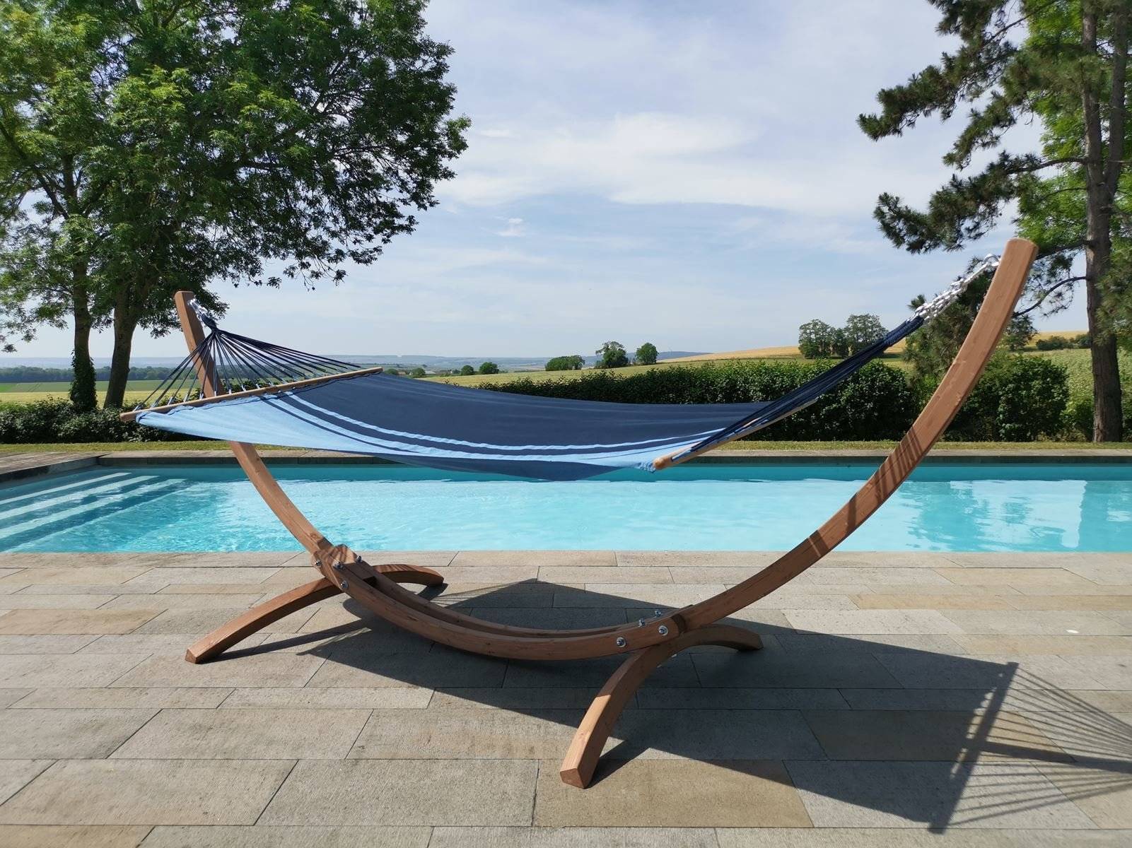 Jobek - Set Bois ESKAPADE 323x125x128 cm Caraïbes certifié FSC Mix JOBEK - Imagen 2