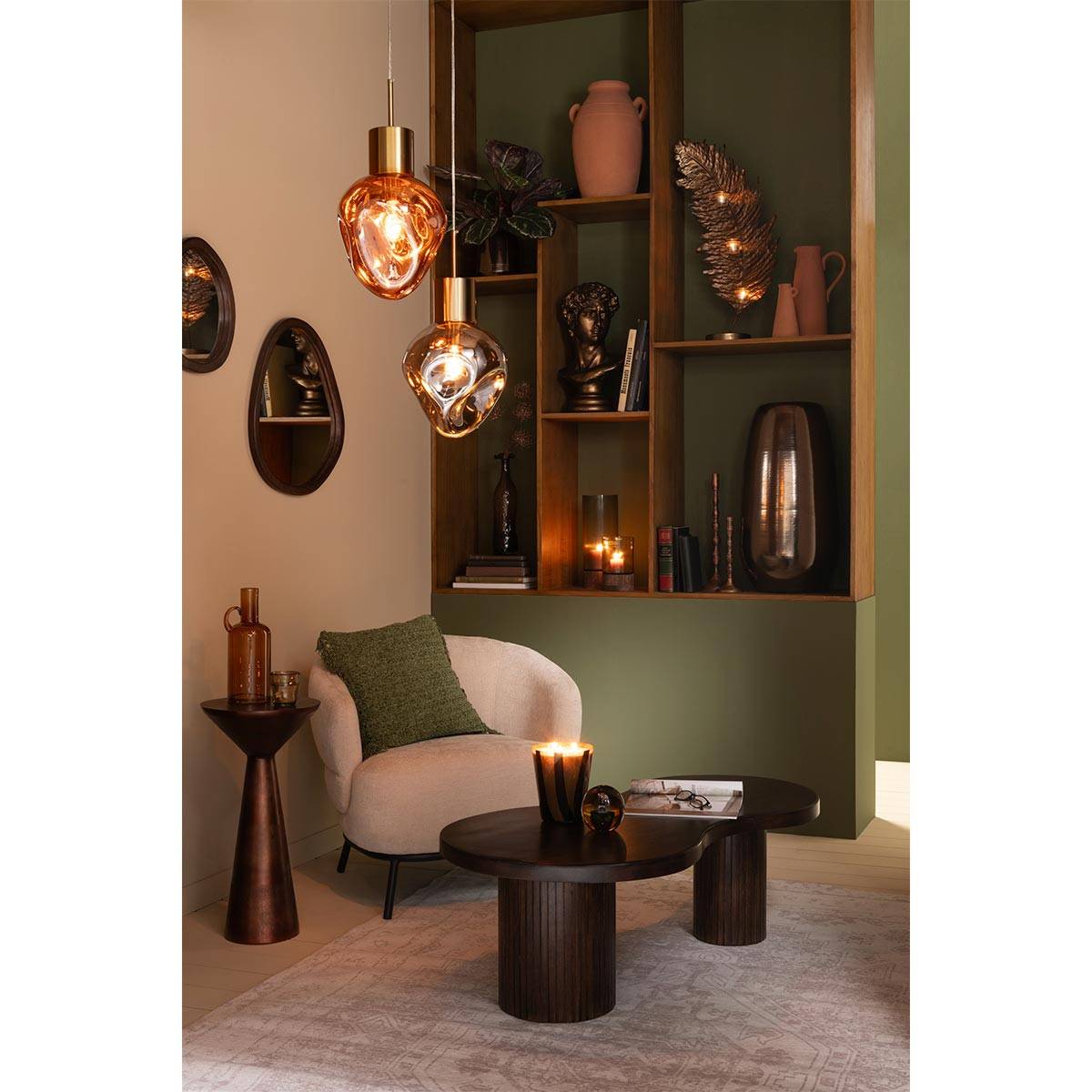 J-Line - Fauteuil Lounge "Mars" 84cm Beige - Image 10