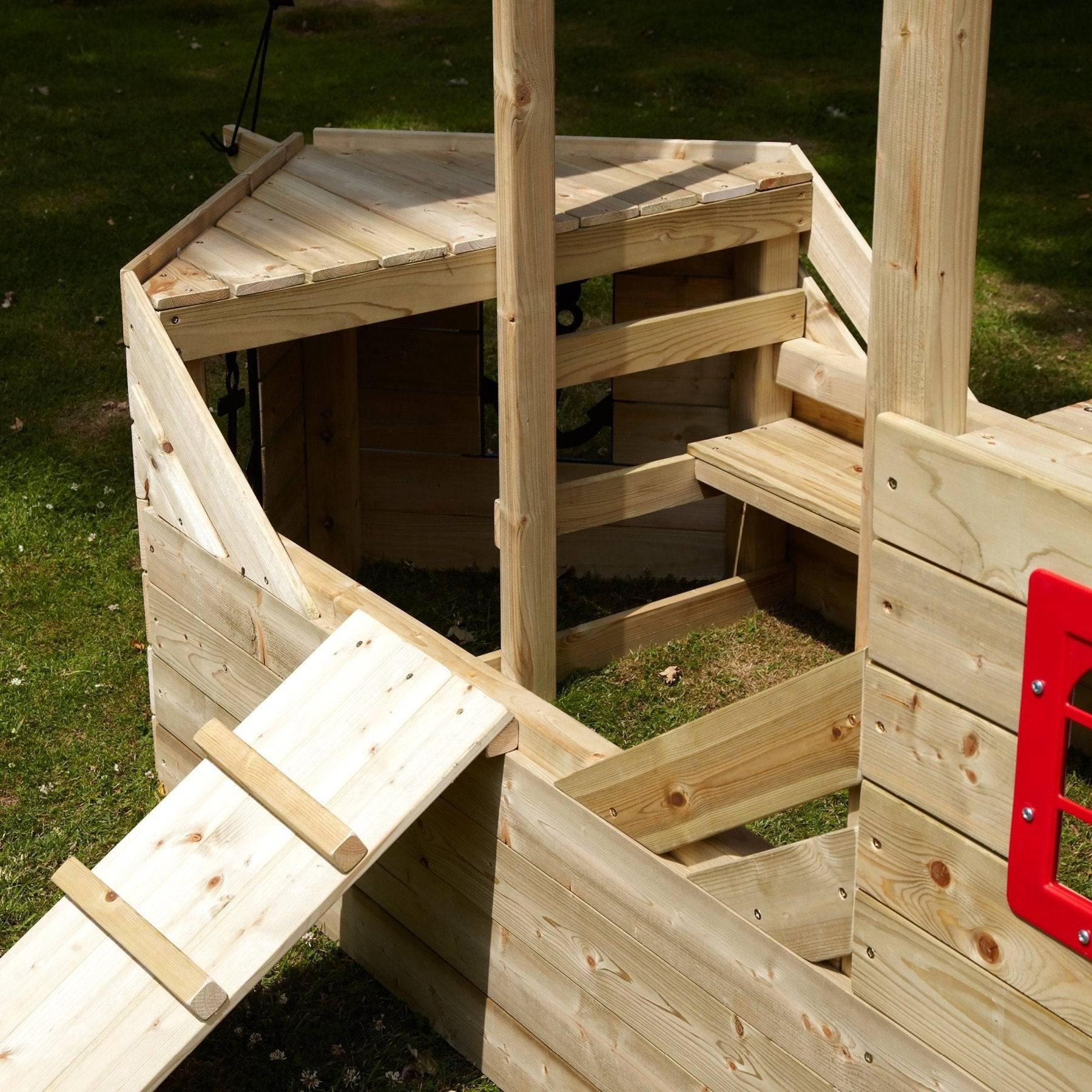Tp Toys - Cabane enfant bateau pirate en bois FSC® GALLEON - Imagen 5