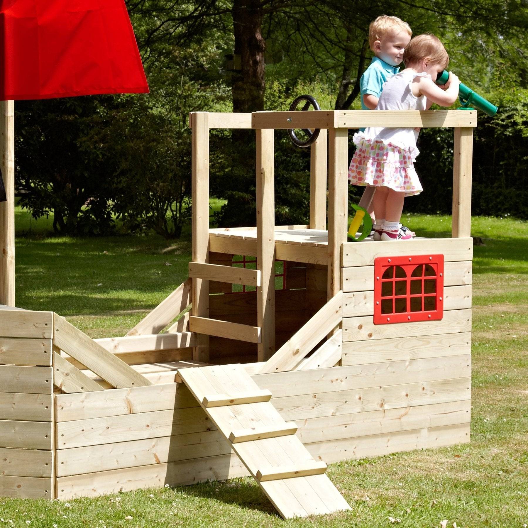 Tp Toys - Cabane enfant bateau pirate en bois FSC® GALLEON - Imagen 3