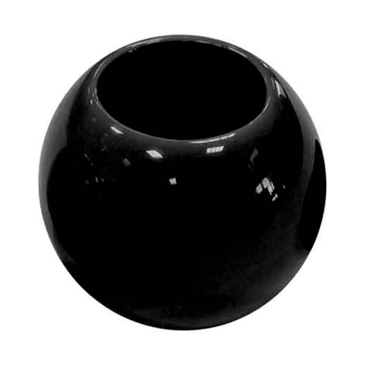Gobelet de Salle de Bain "Bullea" 9cm Noir - Image 1