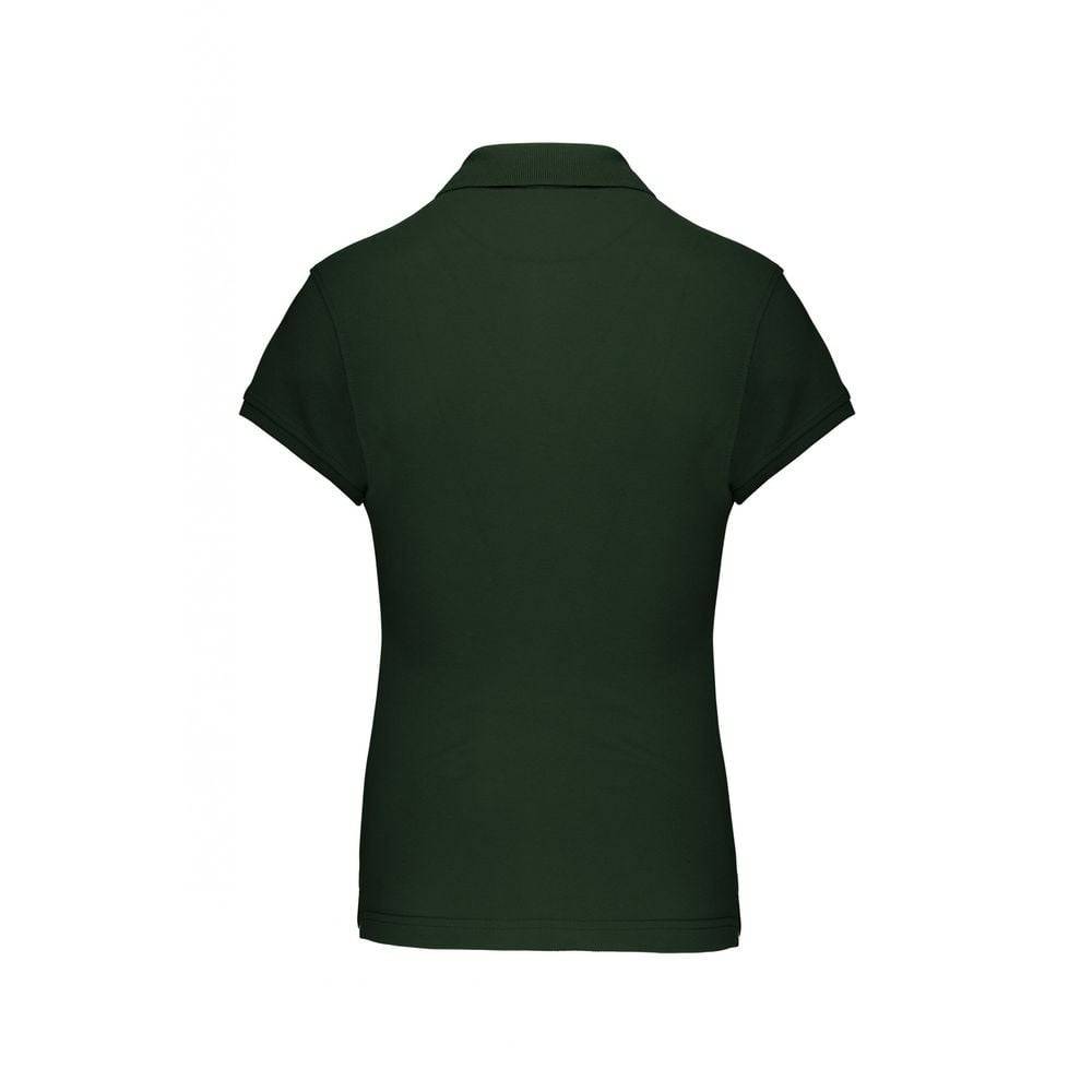 Polo de travail femme Kariban 100% coton Vert / Forêt 3XL - Image 2