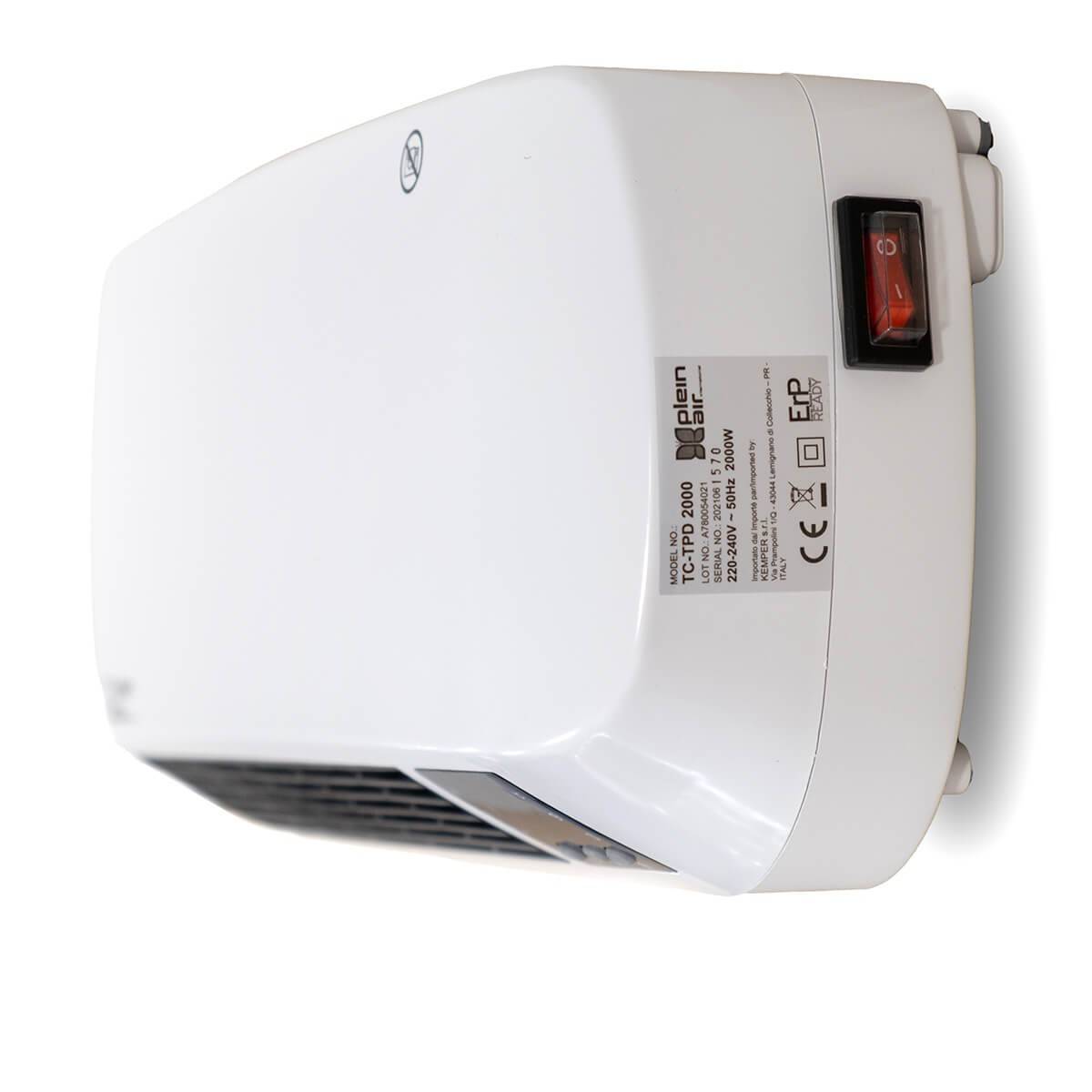 Chauffage électrique céramique Mural convecteur 2000W PTC  ERP PLEIN AIR - Imagen 3