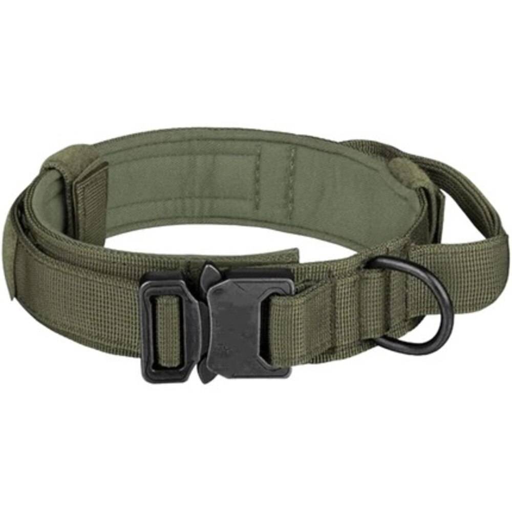 France Croquettes - Collier tactique Kaki L pour chien, FranceCroquettes - Imagen 1