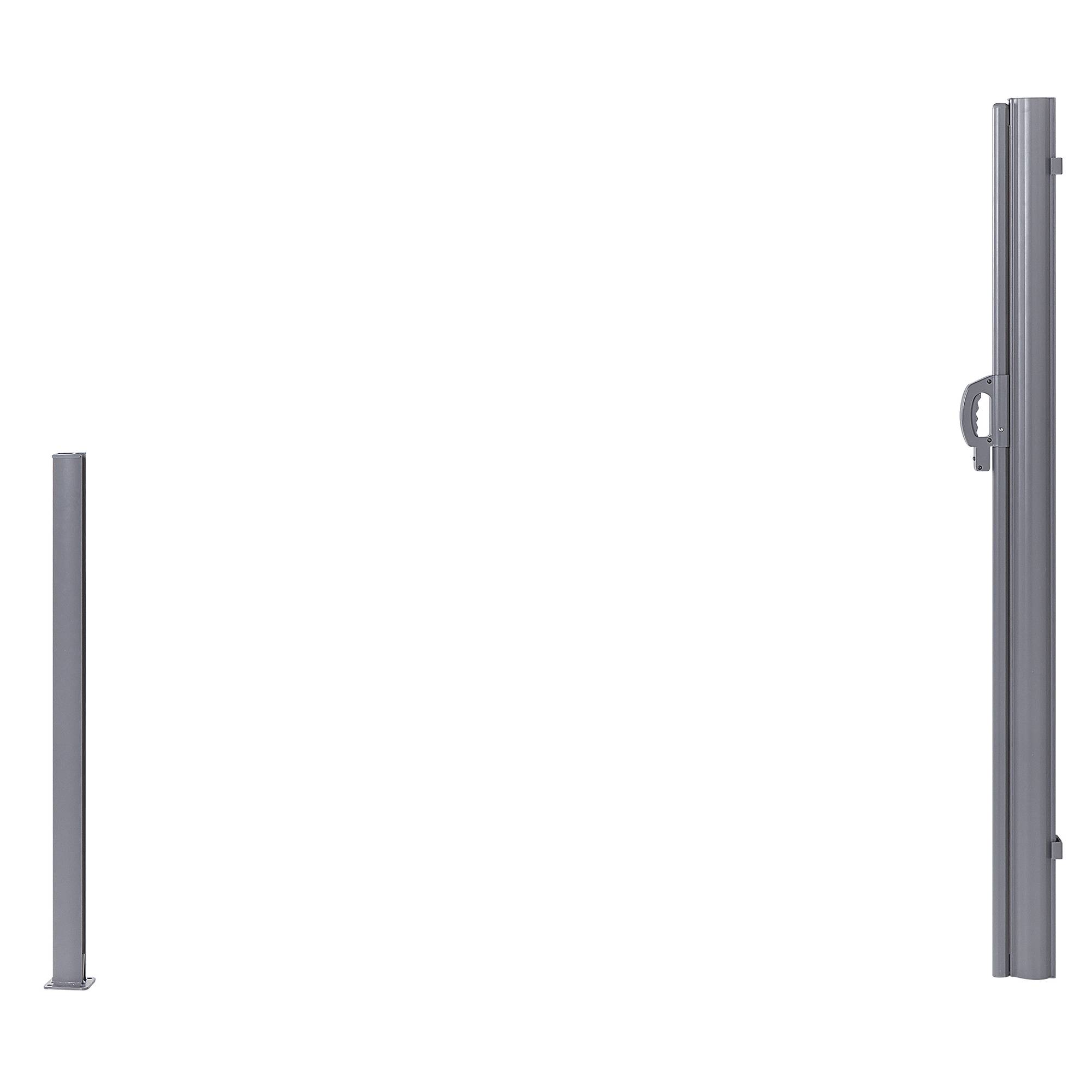 Beliani - Auvent de Jardin Latéral Rétractable 180 x 300 cm En Polyester Beige Pour Votre Espace Extérieur Jardin ou Terrasse Dorio Beliani - Imagen 5