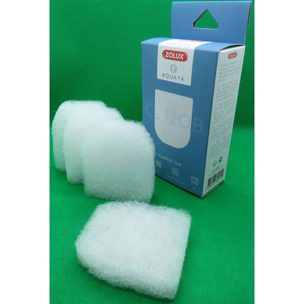 Zolux - Filtre perlon CL 120 B x 4, pour pompe classic 120, pour aquarium. - Image 3