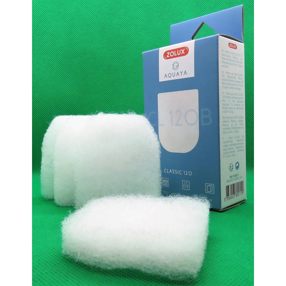 Zolux - Filtre perlon CL 120 B x 4, pour pompe classic 120, pour aquarium. - Image 2