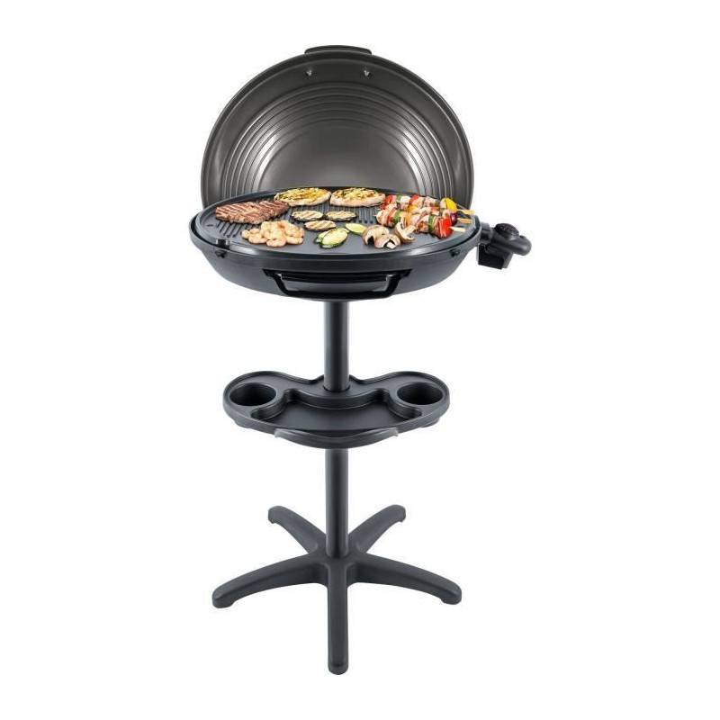 Steba 061600 Vg325 Grill Bbq - 2200 W - Plaque De Cuisson Xxl Diametre 48 Cm - Noir Et Gris - Image 1