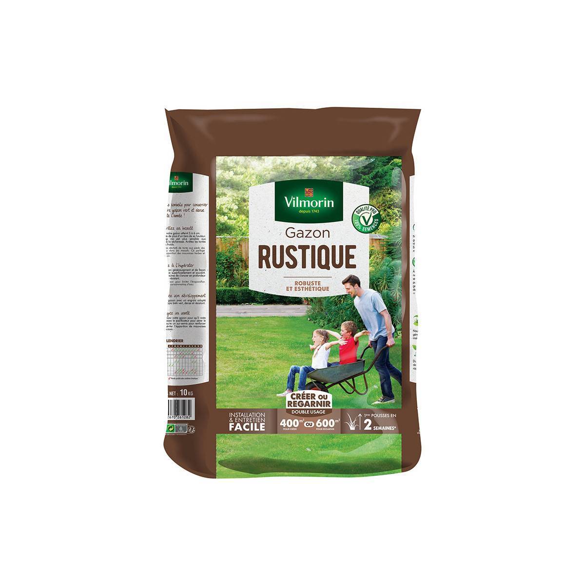 Vilmorin - Gazon rustique Vilmorin - sac de 10 kgs - Image 1