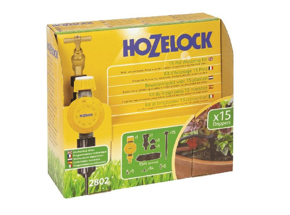 Hozelock - Kit d’arrosage automatique Micro Irrigation 15 pots HOZELOCK - Image 1