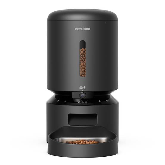 Petlibro Granary Distributeur automatique de croquettes avec caméra Noir - Image 4