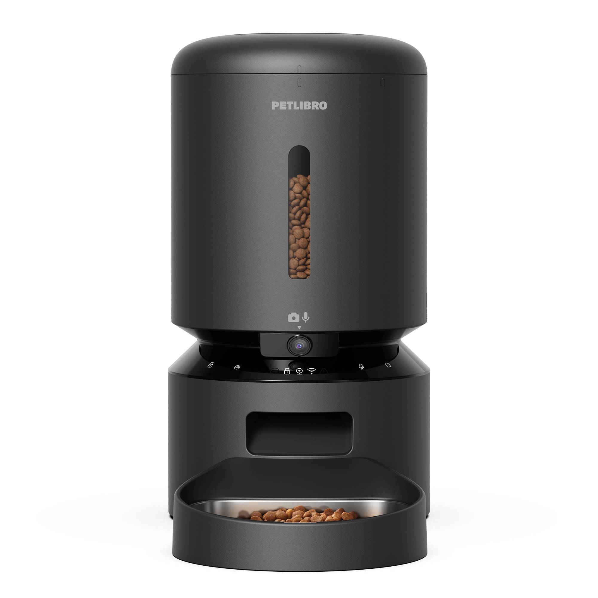Petlibro Granary Distributeur automatique de croquettes avec caméra Noir - Image 4