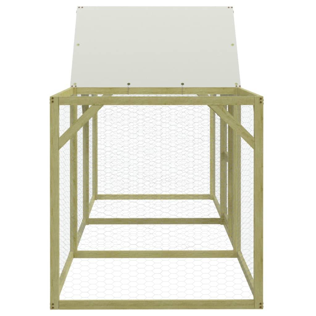 Vidaxl - Poulailler 300x100x150 cm Bois de pin massif imprégné vidaXL 3102982 - Imagen 5