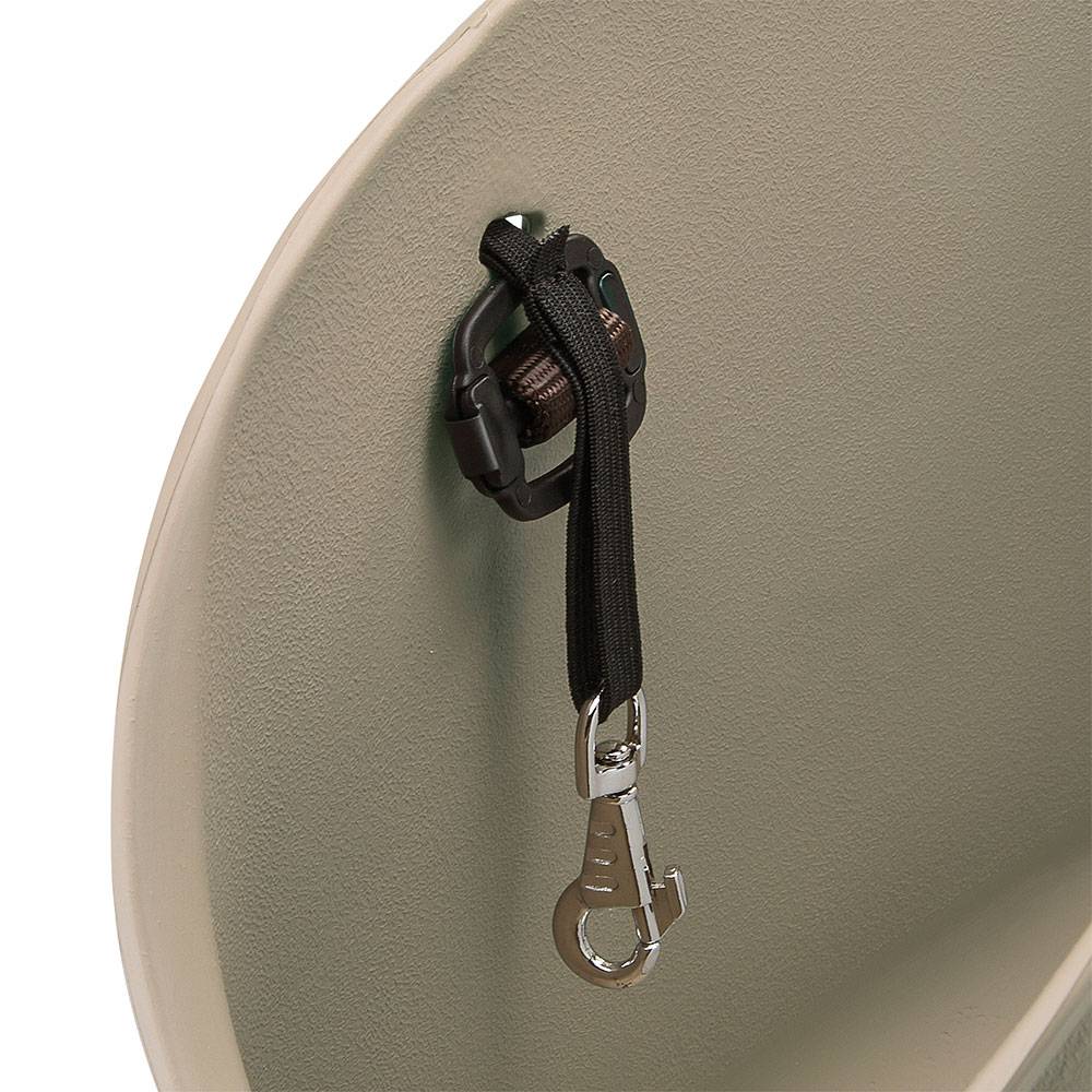 Ferplast - Ferplast Sac pour chiens WITH-ME SMALL, en caoutchouc EVA, poignées réglables, ceinture de sécurité incluse, 14 x 35 x h 22 cm Taupe - Imagen 9