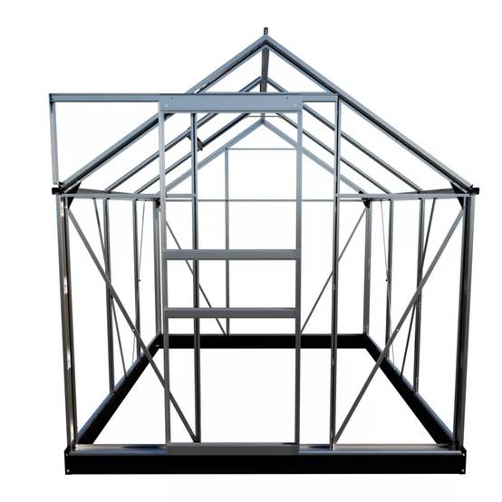 Halls - Serre en verre horticole 3,8 m² - Popular 66, aluminium - Halls - Image 3