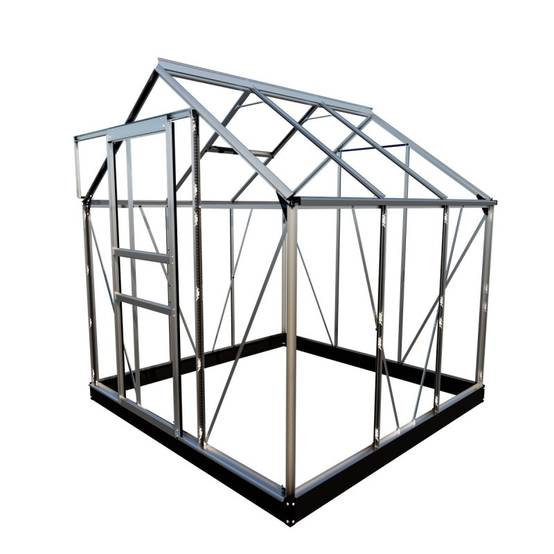 Halls - Serre en verre horticole 3,8 m² - Popular 66, aluminium - Halls - Image 2
