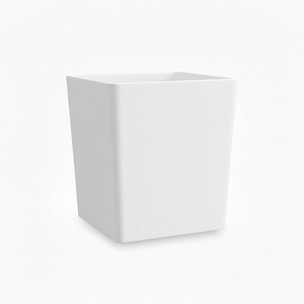 Pot de fleurs carré cubio h 50 cm-plast'up rotomoulage - Imagen 1
