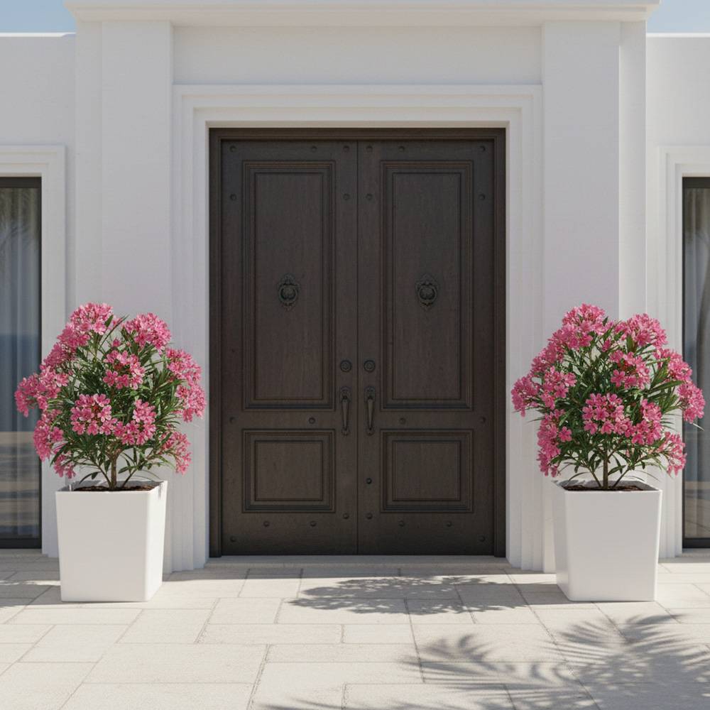 Pot de fleurs carré cubio h 50 cm-plast'up rotomoulage - Imagen 4