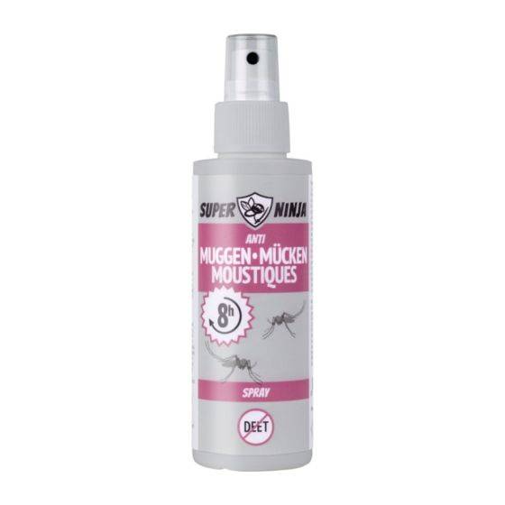 Superninja - Spray naturel anti-moustiques 100 ml (dès 1 an) - 8h