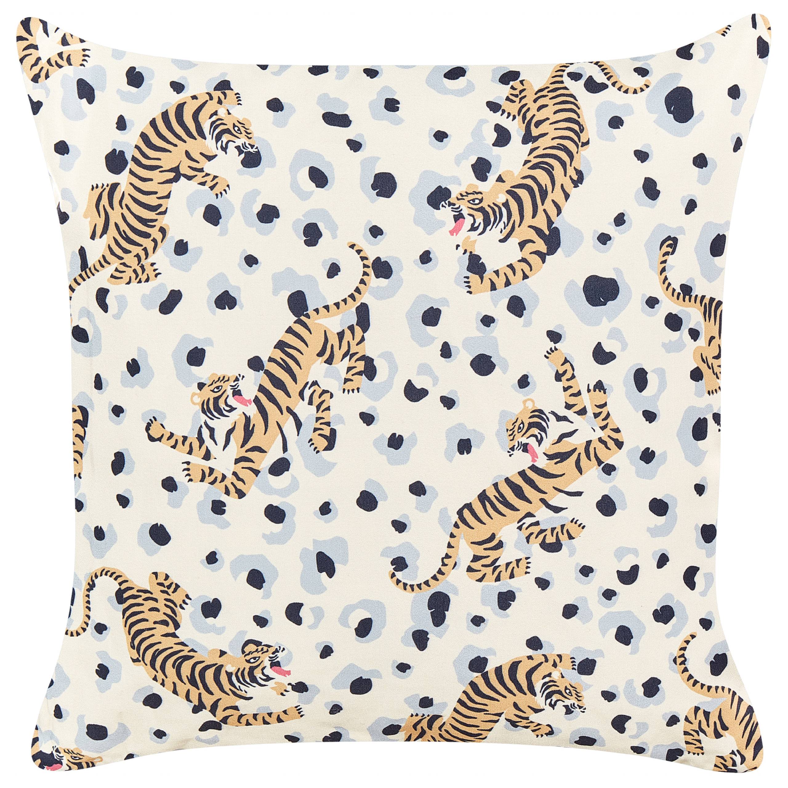 Beliani - Coussin d'extérieur Polyester Beige ARENZANO - Beliani - Imagen 5