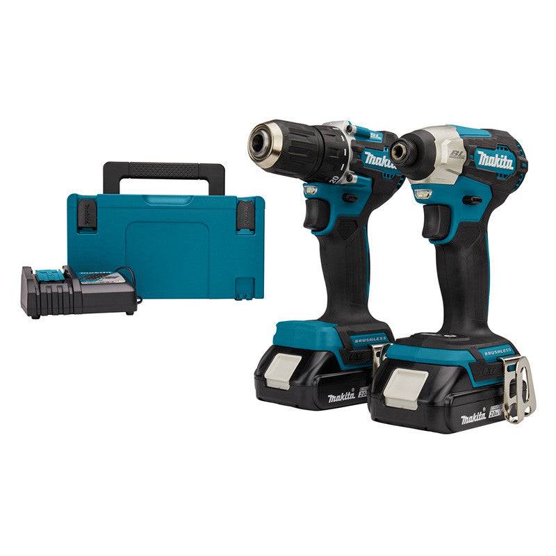 Makita - Pack 2 outils MAKITA DLX2423AJ 18V DDF487 + DTD157 (avec batteries et chargeur) Makita - Imagen 1