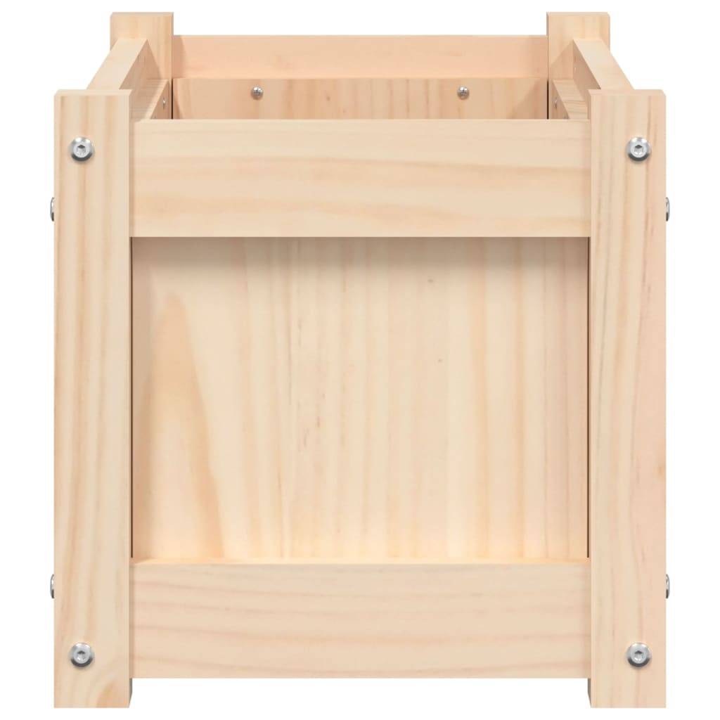 Vidaxl - Jardinière d'extérieur 60x31x31 cm bois de pin massif vidaXL 837439 - Image 7